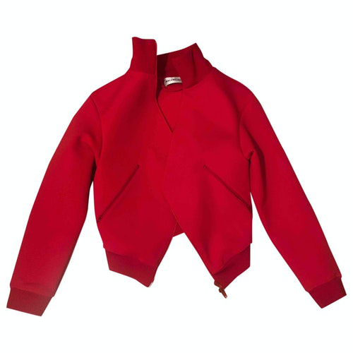 Pre-owned Balenciaga Red Jacket | ModeSens