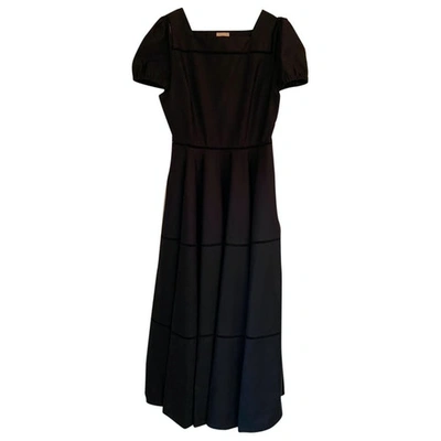 Pre-owned Alaïa Black Cotton Dress