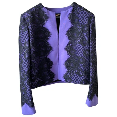 Pre-owned Alberta Ferretti Purple Cotton Jacket