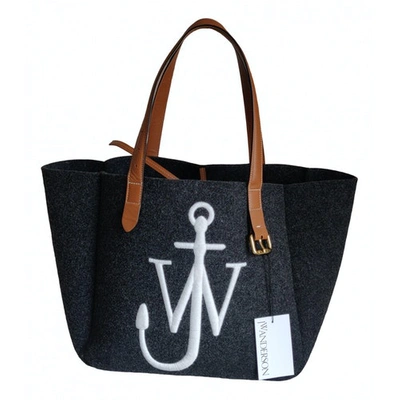 Pre-owned Jw Anderson Grey Wool Handbag