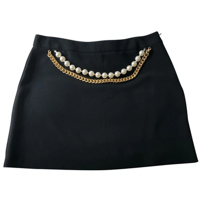Pre-owned Moschino Black Skirt