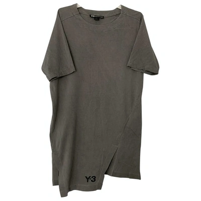 Pre-owned Y-3 Grey Cotton T-shirts