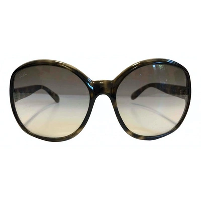 Pre-owned Ray Ban Brown Sunglasses