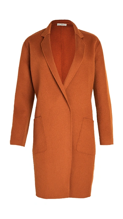 Shop Ulla Johnson Eleanor Coat In Sienna