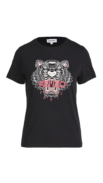 Shop Kenzo Tiger Classic T-shirt In Black