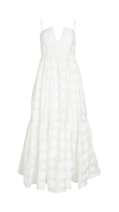 Shop Ulla Johnson Aimie Dress In Blanc