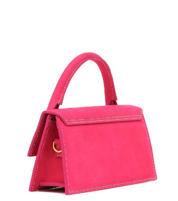 Jacquemus Pink Le Chiquito Long Leather Bag ModeSens