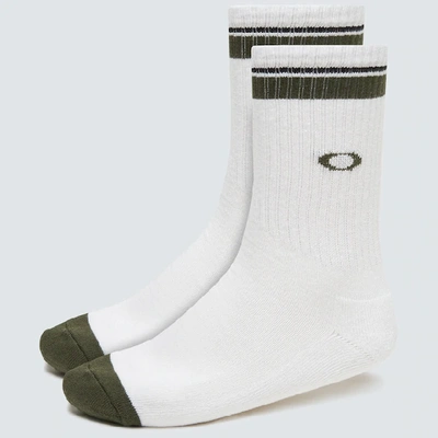 Shop Oakley Essential Socks (3 Pcs) In White