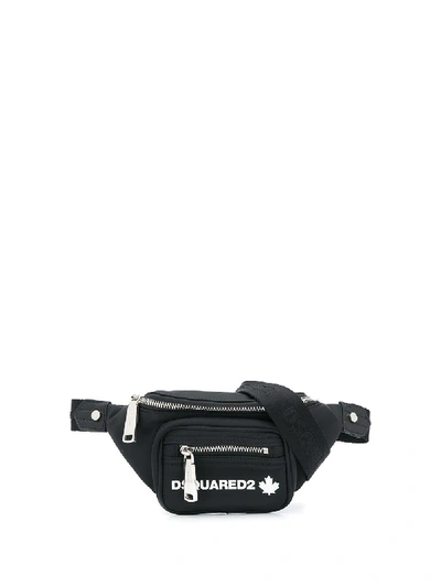 Shop Dsquared2 Logo-print Belt Bag In Black
