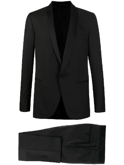 Shop Lanvin Single-breasted Suit In Black