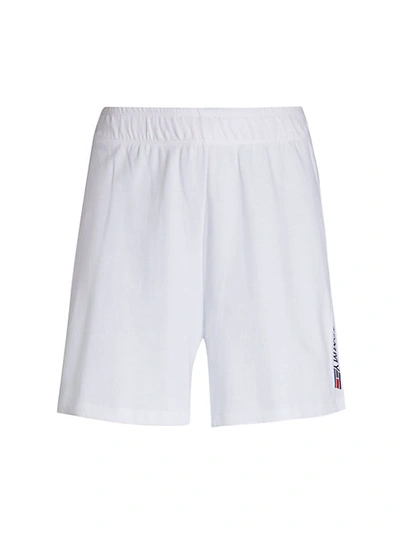 Shop Tommy Hilfiger Remix Sweat Shorts In White