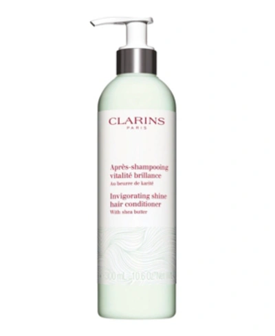 Shop Clarins Invigorating Shine Hair Conditioner With Shea Butter, 10.6 Oz.