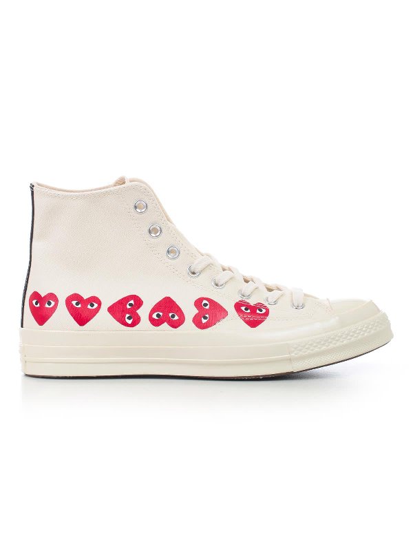 comme des garcons hidden heart converse