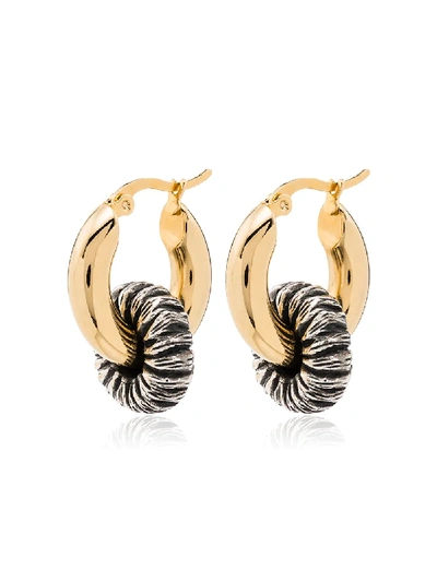 Shop By Alona Madeline Hoop Earrings In Metallic