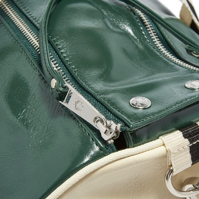 Shop Fred Perry Authentic Classic Barrel Bag In Green