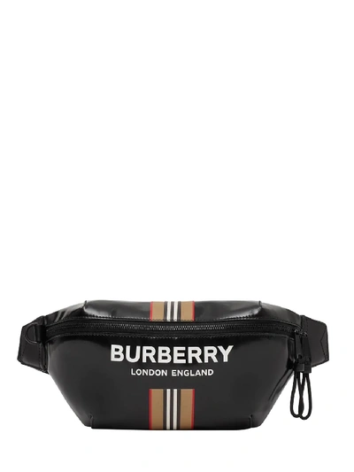 Shop Burberry Sonny Belt Bag In Black