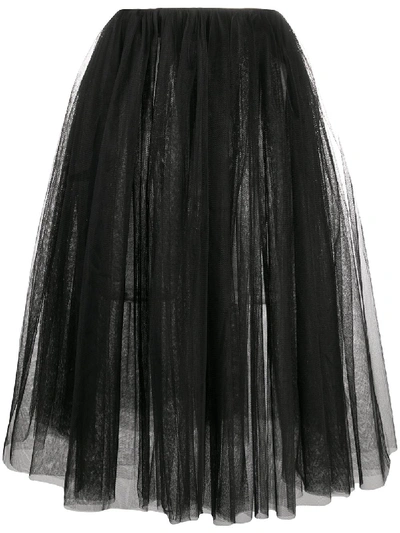 Shop Alchemy Tulle A-line Skirt In Black