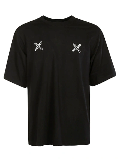 Shop Kenzo Sport T-shirt In Black