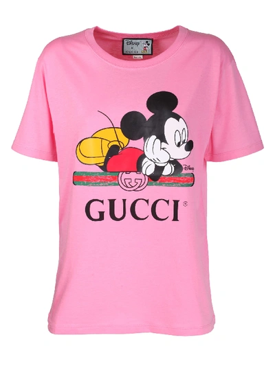 Gucci x Disney Mickey Print Oversized T-shirt - Farfetch