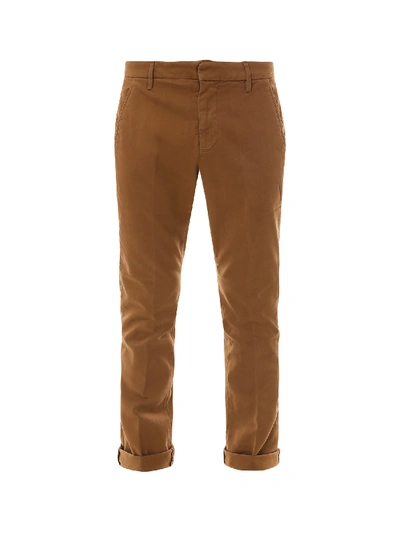 Shop Dondup Trouser In Brown