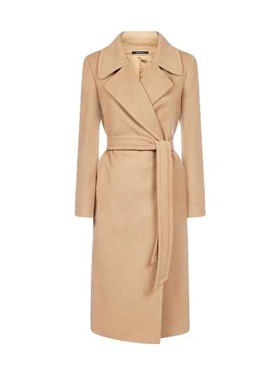 Shop Tagliatore Molly Wool And Cashmere Coat In Cammello