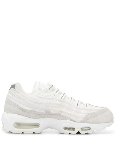 Comme Des Garçons Homme Deux Comme Des Garcons Homme Plus White Nike Edition Air Max 95 Sneakers In White