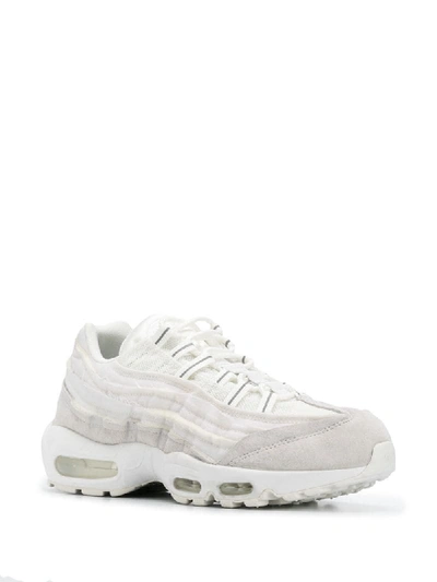 Comme Des Garçons Homme Deux Comme Des Garcons Homme Plus White Nike Edition Air Max 95 Sneakers In White