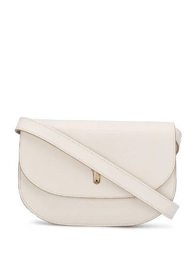 Shop Bally Clio Crossbody Bag In White