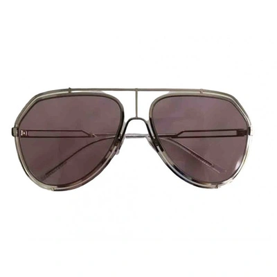 Pre-owned Dolce & Gabbana Silver Metal Sunglasses