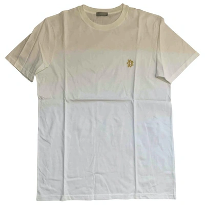 Pre-owned Dior White Cotton T-shirts