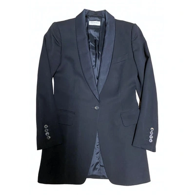 Pre-owned Dries Van Noten Black Wool Jacket