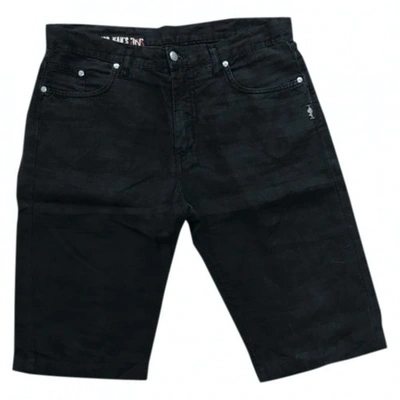 Pre-owned Jean Paul Gaultier Black Cotton Shorts