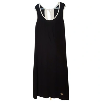 Pre-owned Twinset Black Cotton - Elasthane Dress