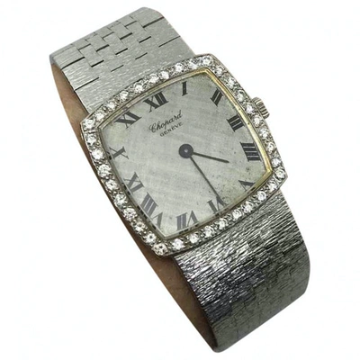 Pre-owned Chopard White White Gold Watch