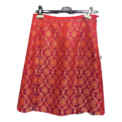 Pre-owned Marc Jacobs Mid-length Skirt In Red