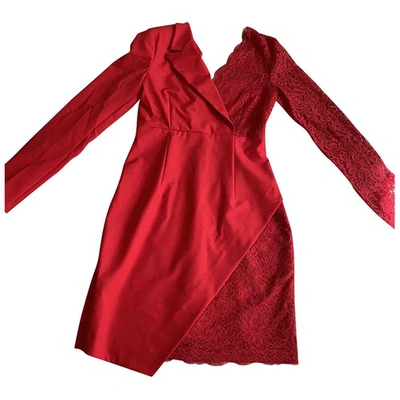 Pre-owned Pinko Red Dress