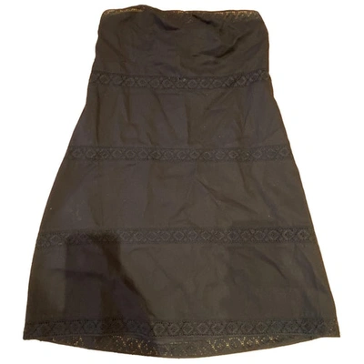 Pre-owned Claudie Pierlot Black Cotton Dress