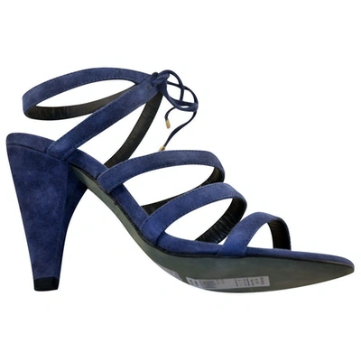 Pre-owned Hoss Intropia Sandals In Blue
