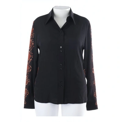 Pre-owned Givenchy Silk Top In Black