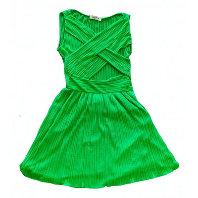 Pre-owned Sandro Green Dress