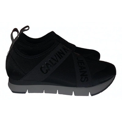 Pre-owned Calvin Klein Black Trainers