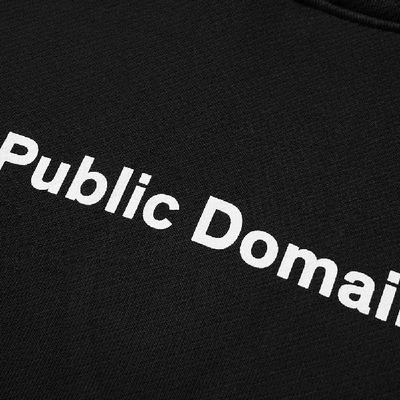 Shop Soulland Public Domain Hoody In Black
