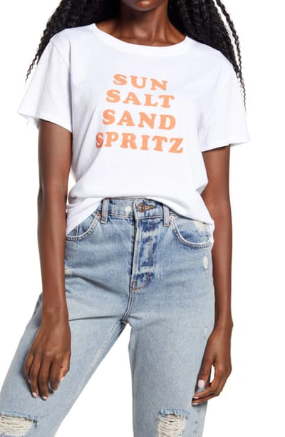 Shop Sub_urban Riot Sun Salt Spritz Graphic Tee In White