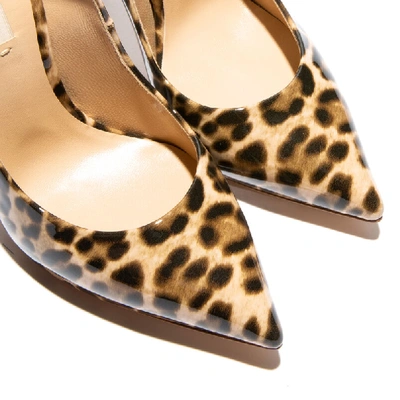 Shop Casadei Blade Jungle Love In Skin