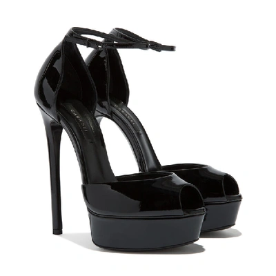 Casadei Flora - Woman Platforms Black 40.5 In Black