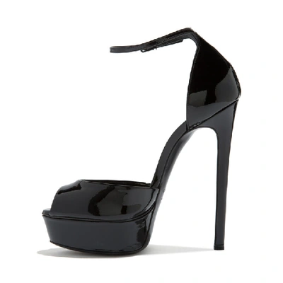 Casadei Flora - Woman Platforms Black 40.5 In Black