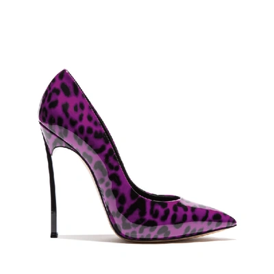 Shop Casadei Blade Jungle Love In Poison