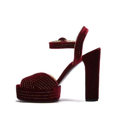 Shop Casadei Manu Miranda In Velvet Cake