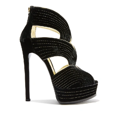 Shop Casadei Flora Miranda In Black