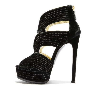 Shop Casadei Flora Miranda In Black